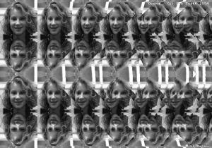 Выпуклый квадрат из лиц